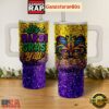 Mardi Gras Festival Fan Tumbler Cup 40oz