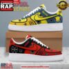 Marvel DEADPOOL x WOLVERINE Limited Edition Air Force 1 Sneakers Shoes