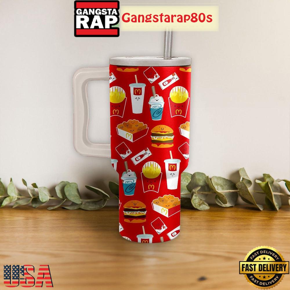 Mc Donald Mc Lover Valentine Edition Tumbler Cup 40oz