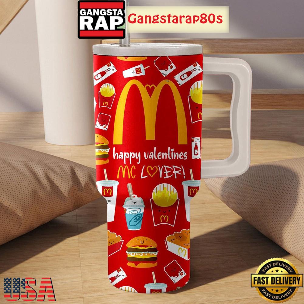 Mc Donald Mc Lover Valentine Edition Tumbler Cup 40oz Mc Donald Mc Lover Valentine Edition Tumbler Cup 40oz