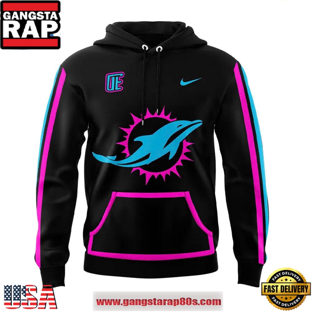 Miami Dolphins Miami Vice 2025 NFL Rivalries Special Edition Unisex Hoodie