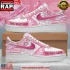 Miami Dolphins Tackle Breast Cancer Air Force 1 Running Sneakers Shoes