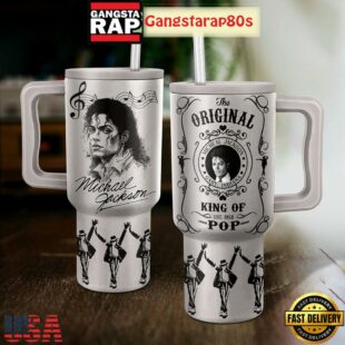 Michael Jackson The Original King Tumbler Cup 40oz