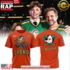 Mighty Ducks Retro Special Edition Orange T-Shirt