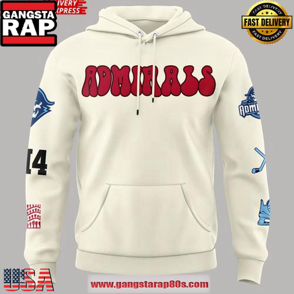 Milwaukee Admirals Game Day 2025 Unisex Hoodie Milwaukee Admirals Game Day 2025 Unisex Hoodie