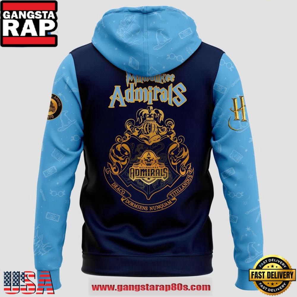 Milwaukee Admirals Harry Potter Night 2025 Special Edition Unisex Hoodie Milwaukee Admirals Harry Potter Night 2025 Special Edition Unisex Hoodie
