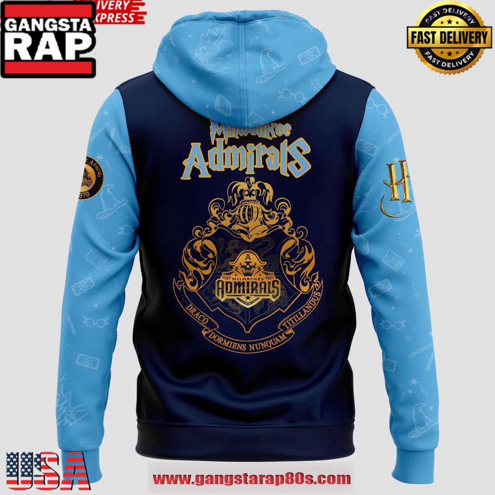 Milwaukee Admirals x Harry Potter Night 2025 Unisex Hoodie Milwaukee Admirals x Harry Potter Night 2025 Unisex Hoodie
