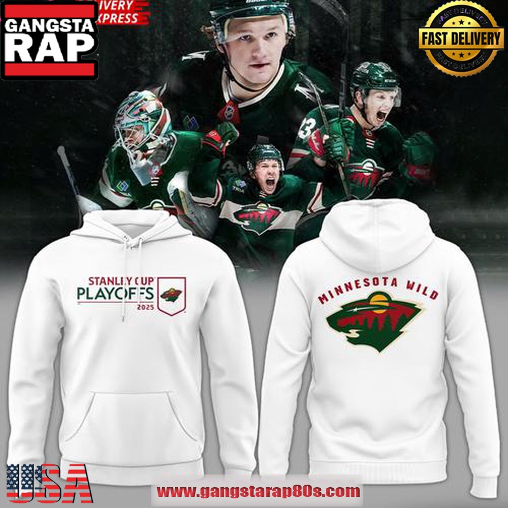Minnesota Wild 2025 Stanley Cup Playoffs Official Unisex Hoodie Minnesota Wild 2025 Stanley Cup Playoffs Official Unisex Hoodie