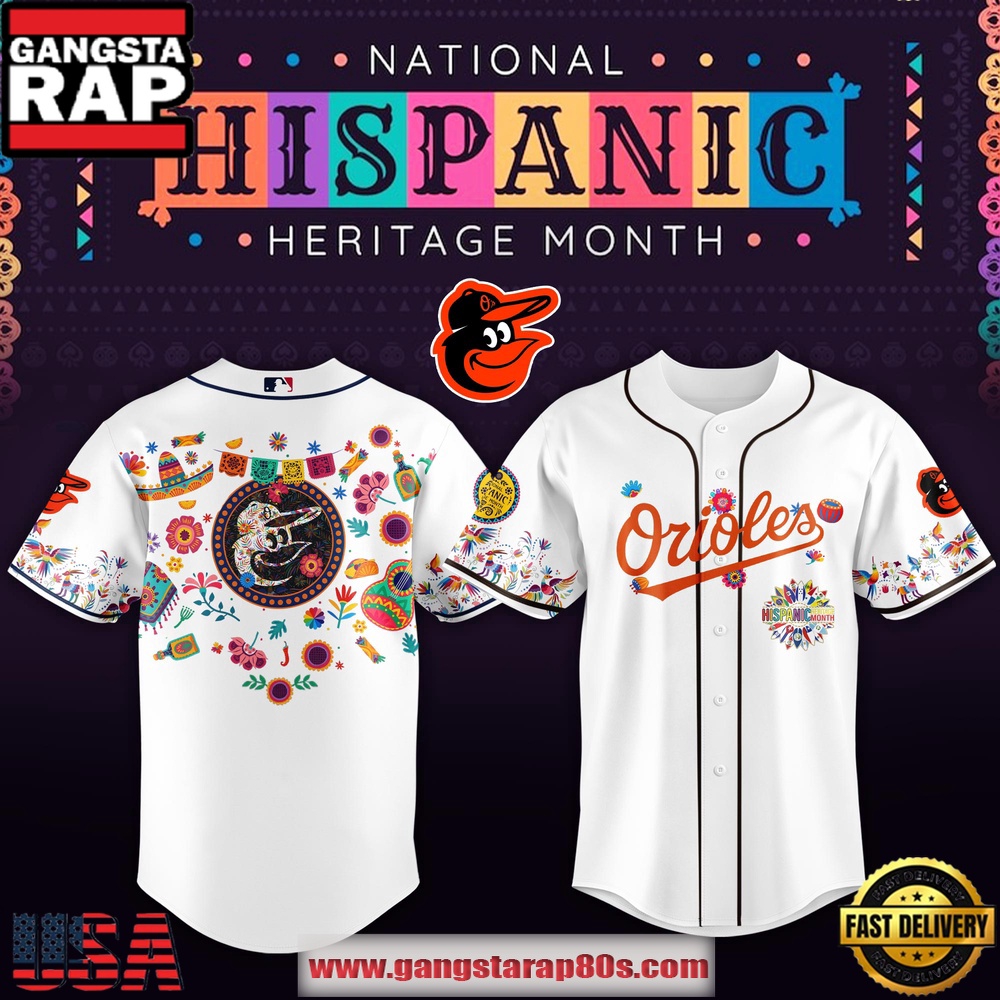 MLB Baltimore Orioles X Hispanic Heritage Special Edition Baseball Jersey