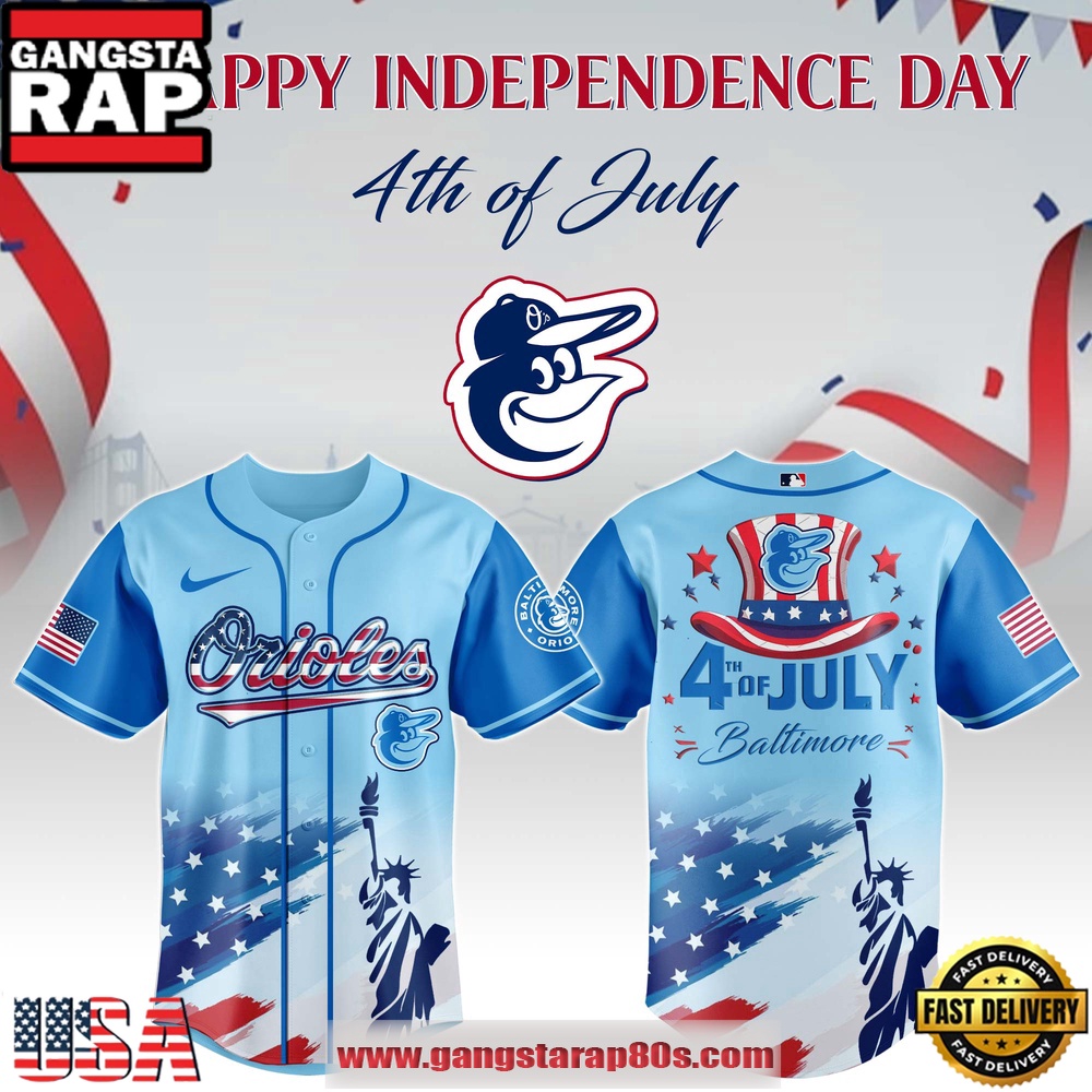 MLB Baltimore Orioles X Independence Day Special Edition Baseball Jersey