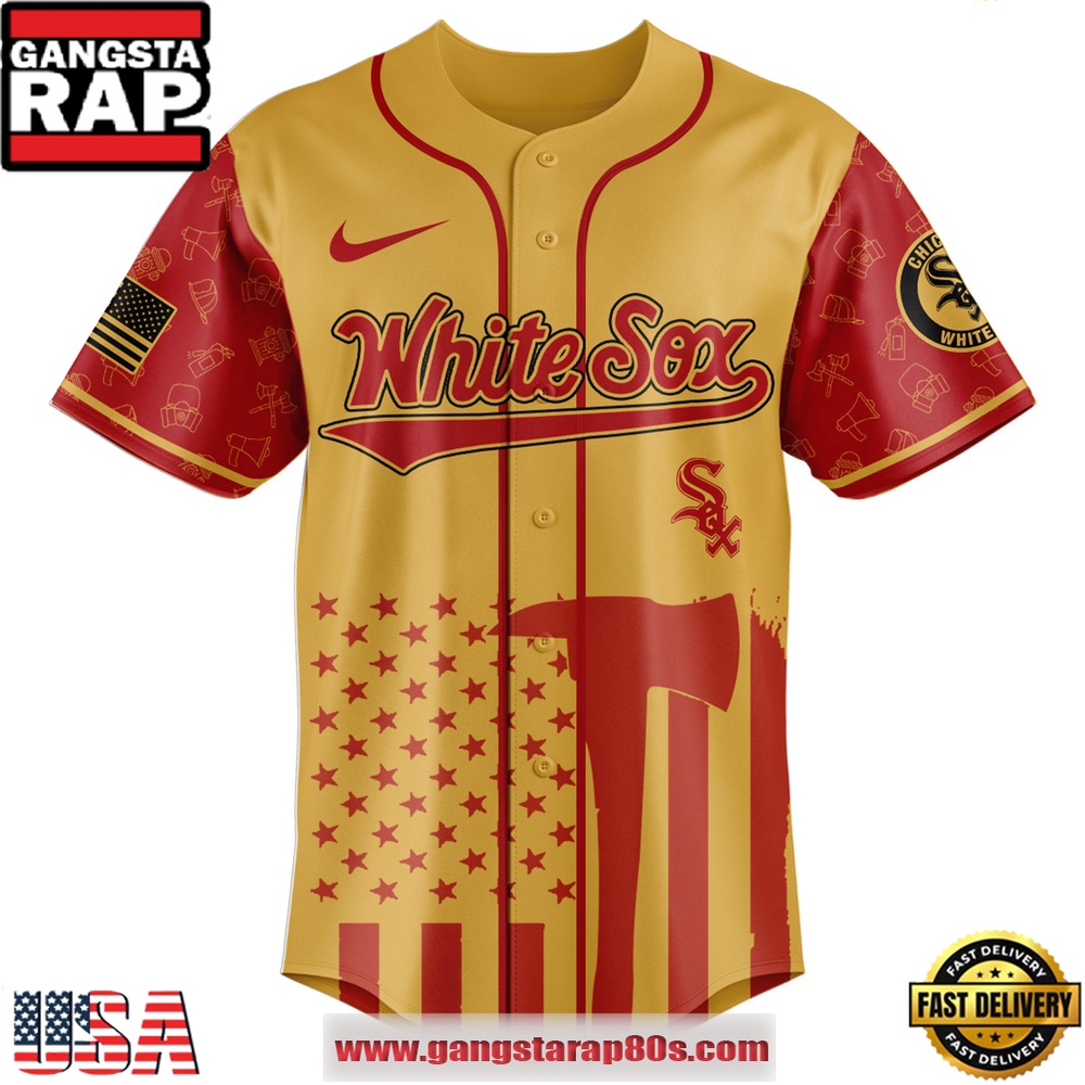 MLB Chicago White Sox x Firefighter Appreciation Night Special Edition Baseball Jerseys