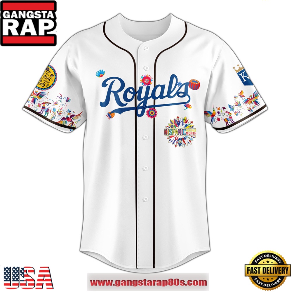 MLB Kansas City Royals X Hispanic Heritage Special Edition Baseball Jersey