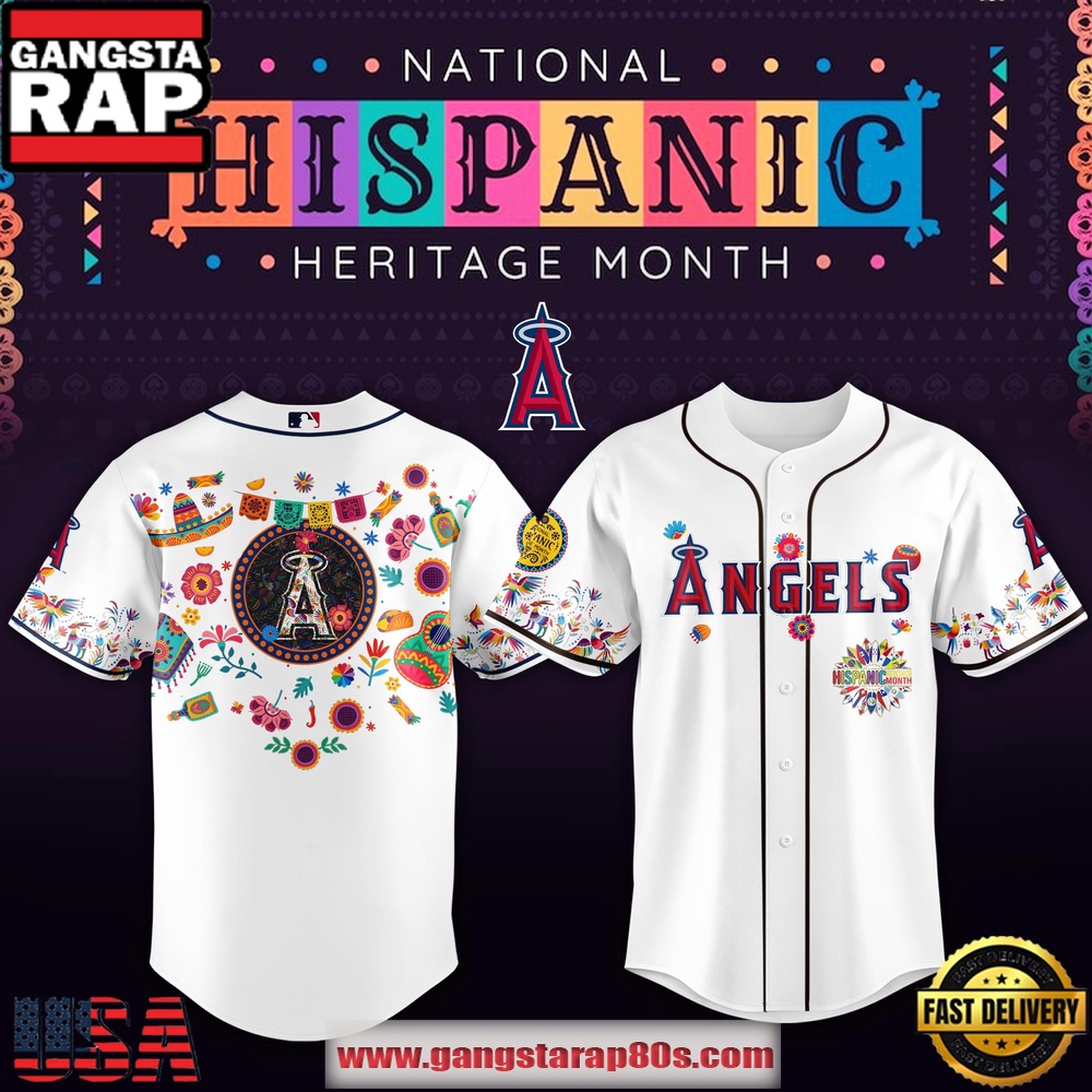 MLB Los Angeles Angels X Hispanic Heritage Special Edition Baseball Jersey