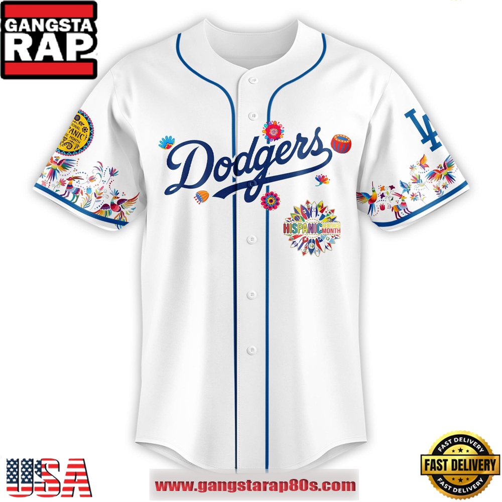 MLB Los Angeles Dodgers X Hispanic Heritage Special Edition Baseball Jersey