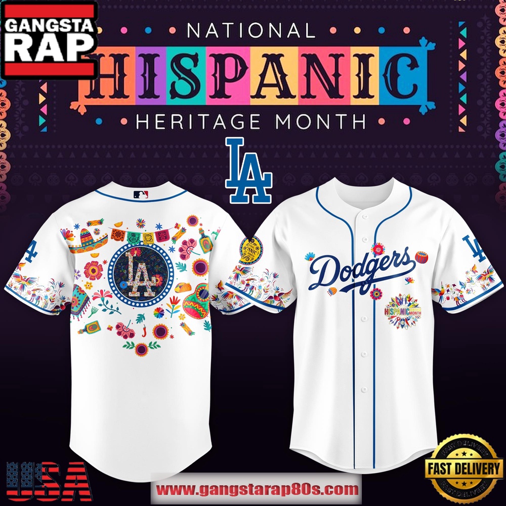 MLB Los Angeles Dodgers X Hispanic Heritage Special Edition Baseball Jersey
