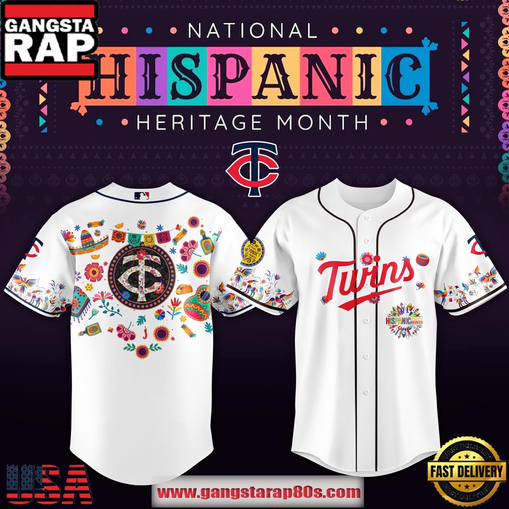 MLB Minnesota Twins X Hispanic Heritage Special Edition Baseball Jersey