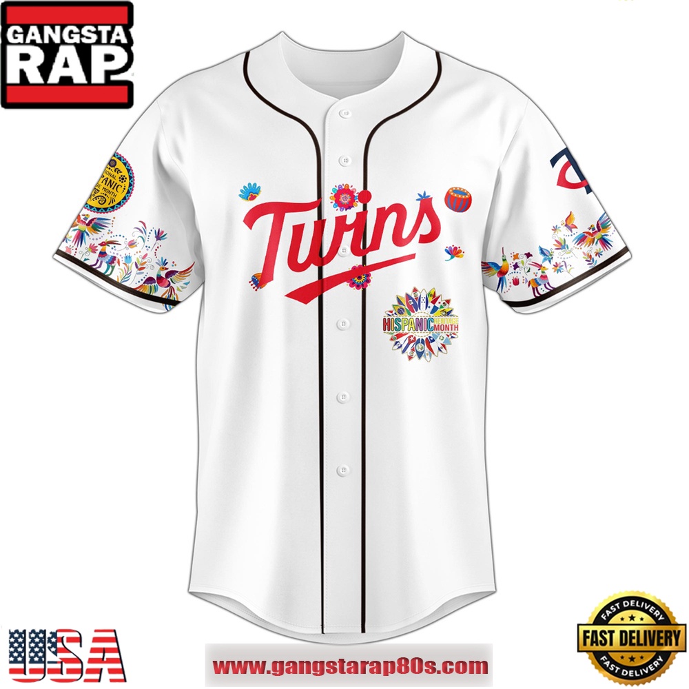 MLB Minnesota Twins X Hispanic Heritage Special Edition Baseball Jersey