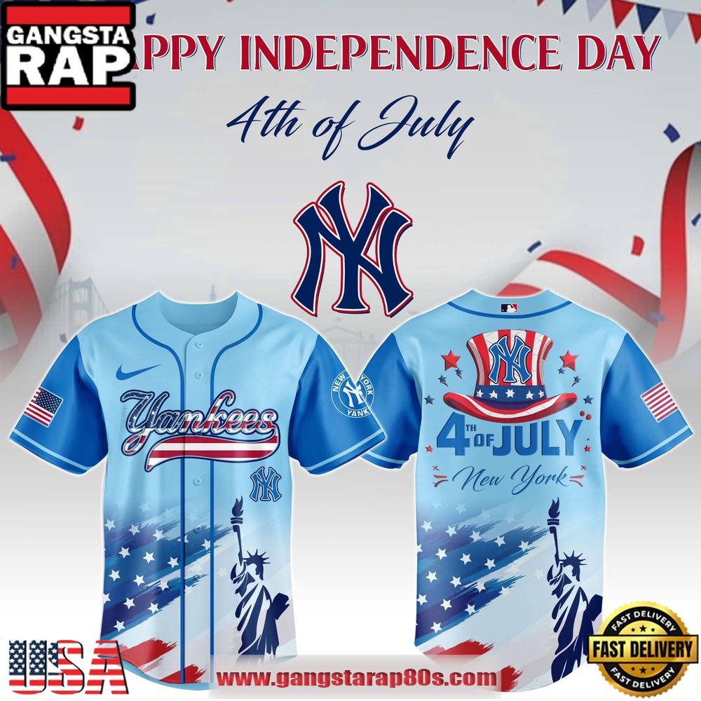 MLB New York Yankees X Independence Day Special Edition Baseball Jerseys