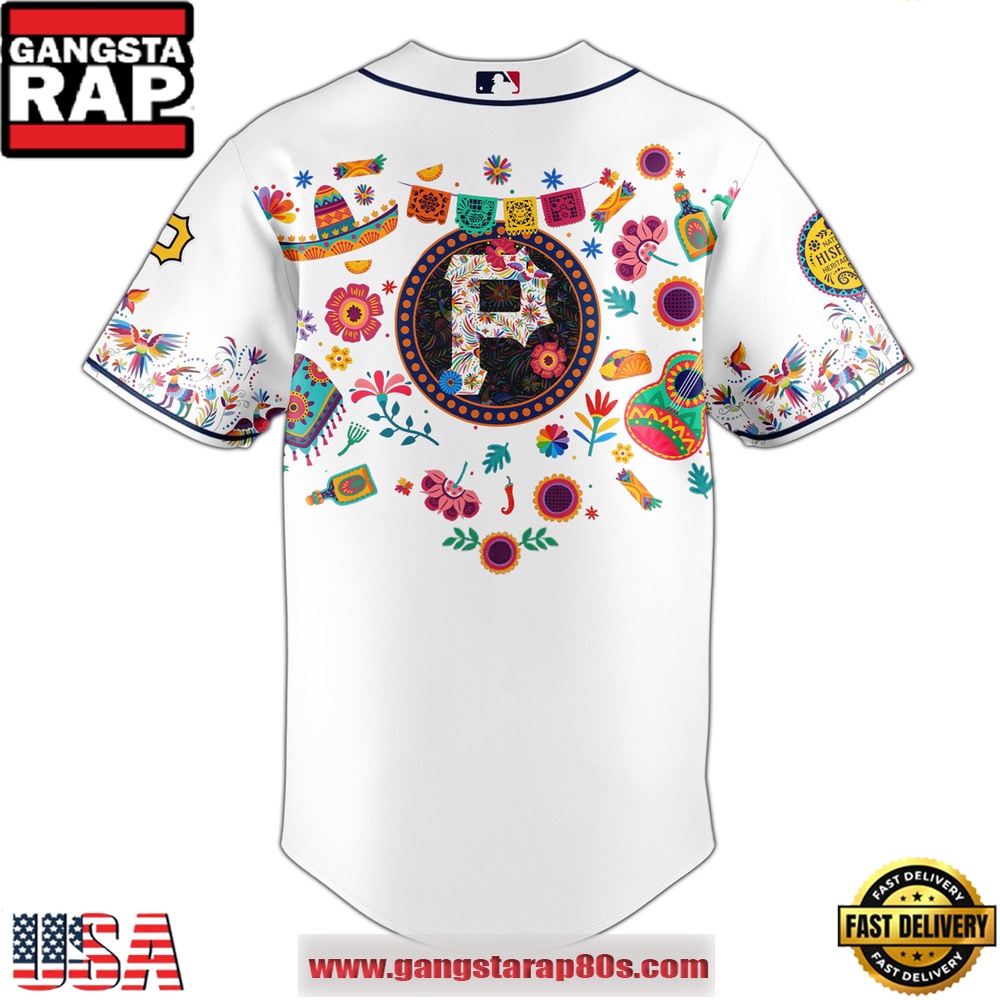 MLB Pittsburgh Pirates X Hispanic Heritage Special Edition Baseball Jersey MLB Pittsburgh Pirates X Hispanic Heritage Special Edition Baseball Jersey