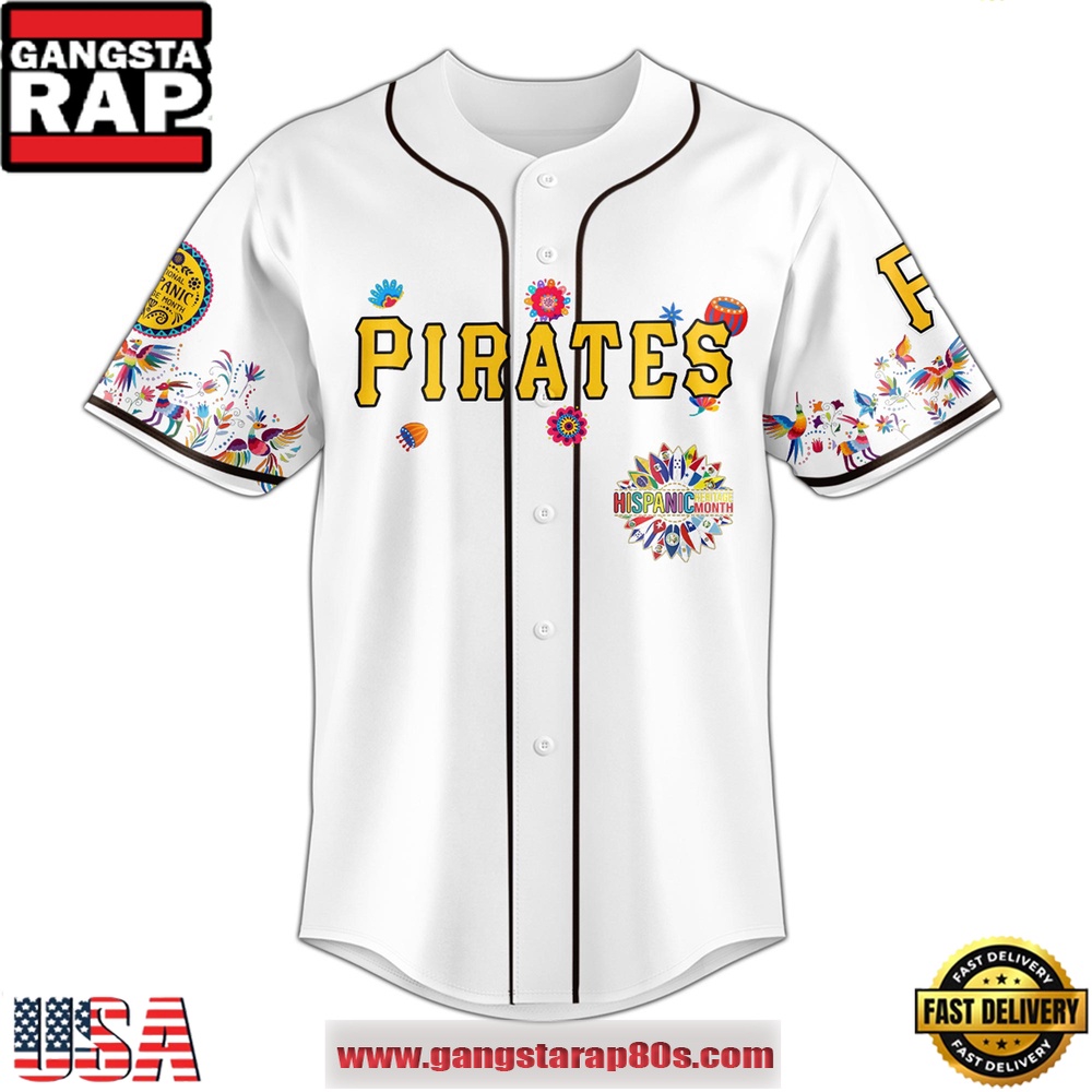 MLB Pittsburgh Pirates X Hispanic Heritage Special Edition Baseball Jersey