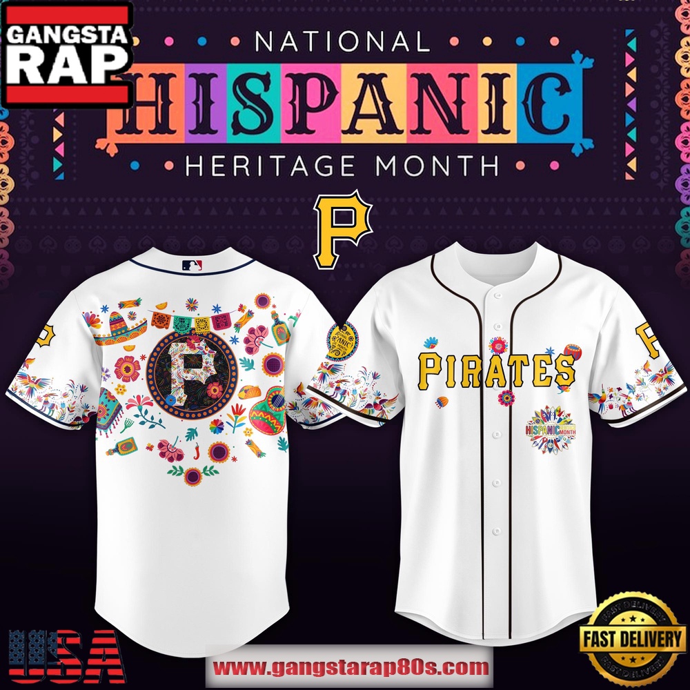 MLB Pittsburgh Pirates X Hispanic Heritage Special Edition Baseball Jersey