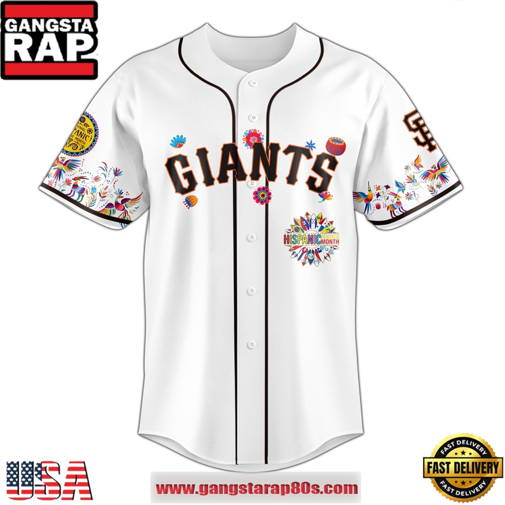 MLB San Francisco Giants X Hispanic Heritage Special Edition Baseball Jersey