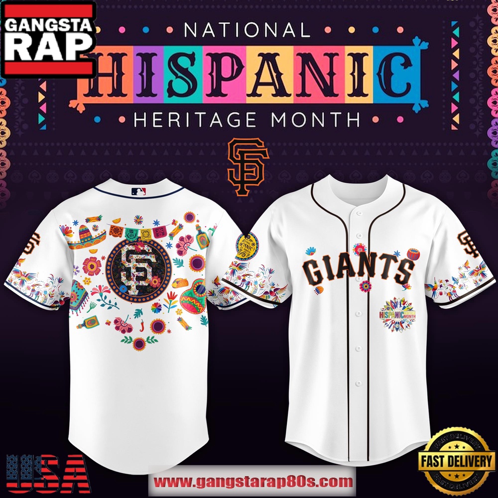 MLB San Francisco Giants X Hispanic Heritage Special Edition Baseball Jersey