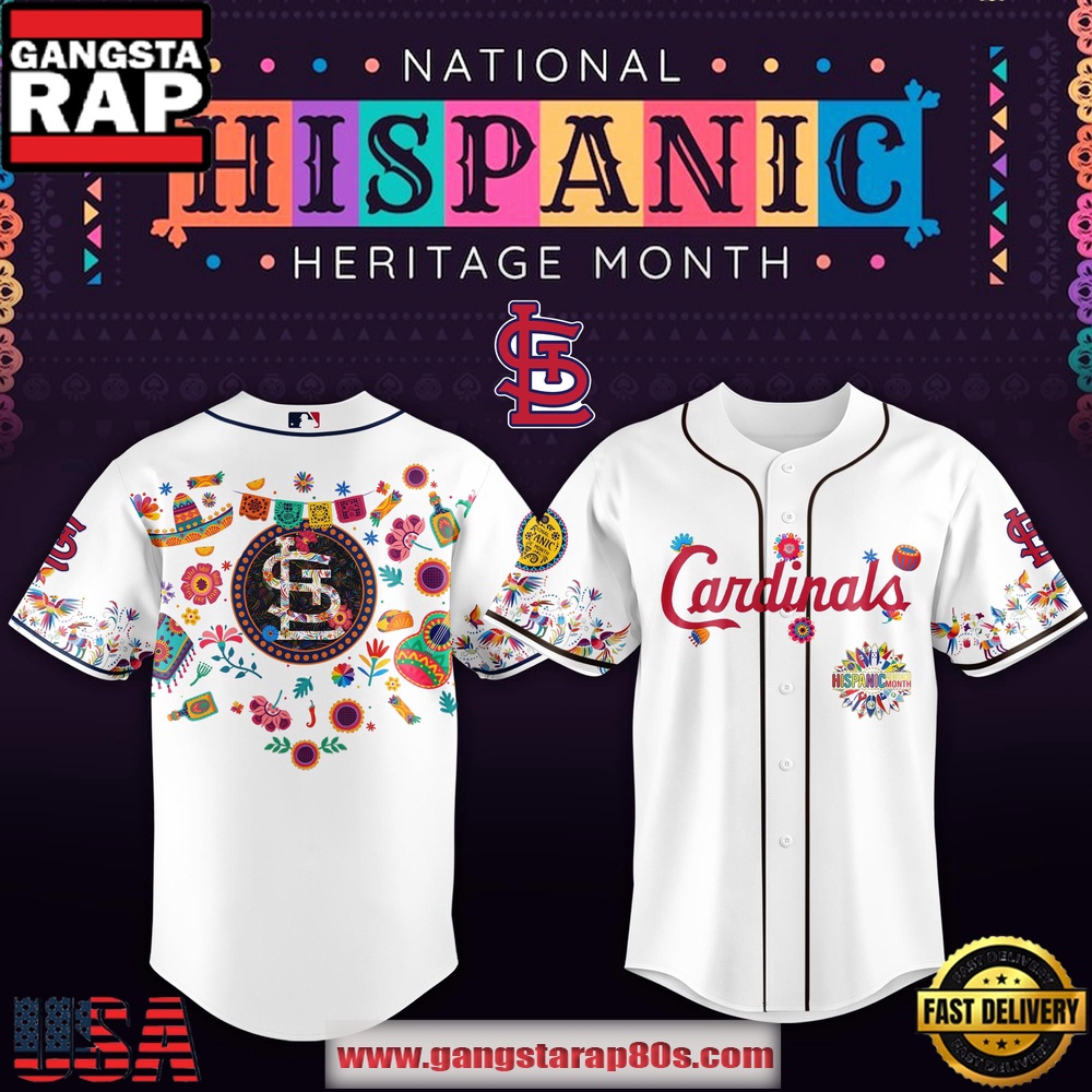 MLB St. Louis Cardinals X Hispanic Heritage Special Edition Baseball Jersey