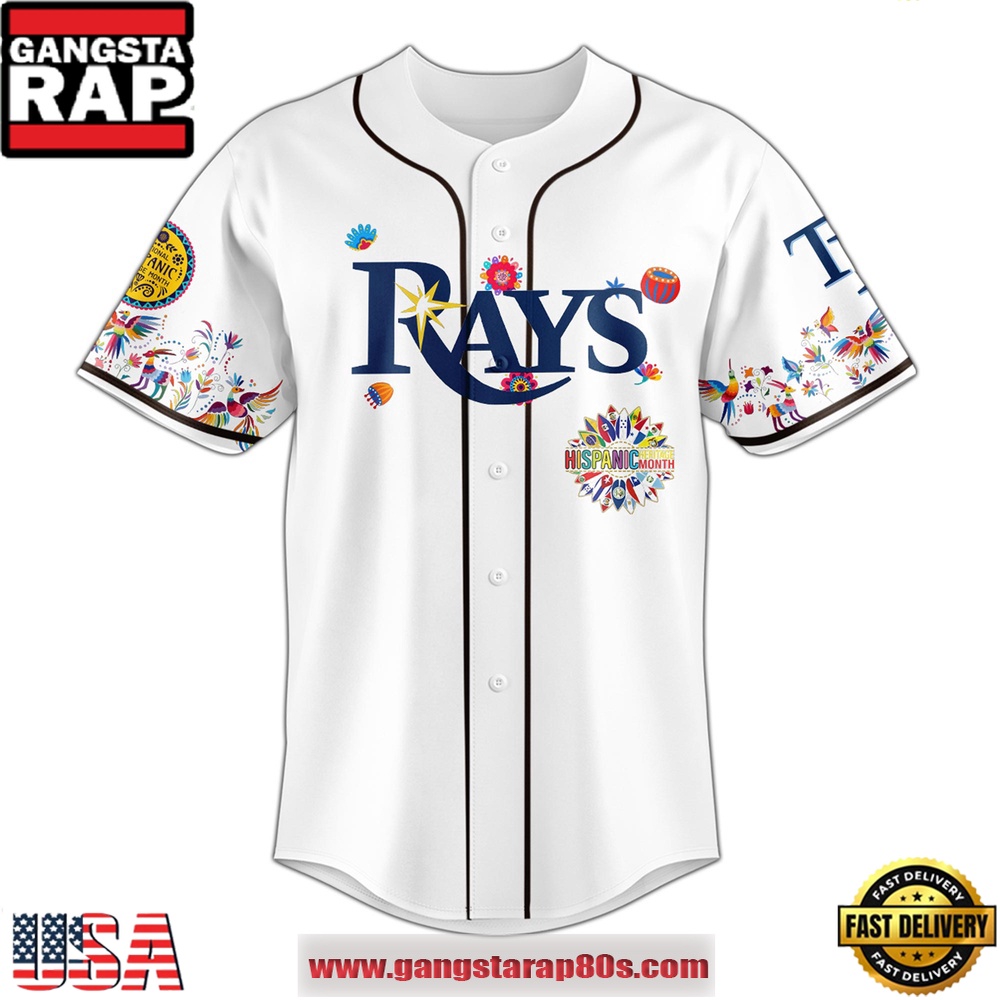 MLB Tampa Bay Rays X Hispanic Heritage Special Edition Baseball Jersey