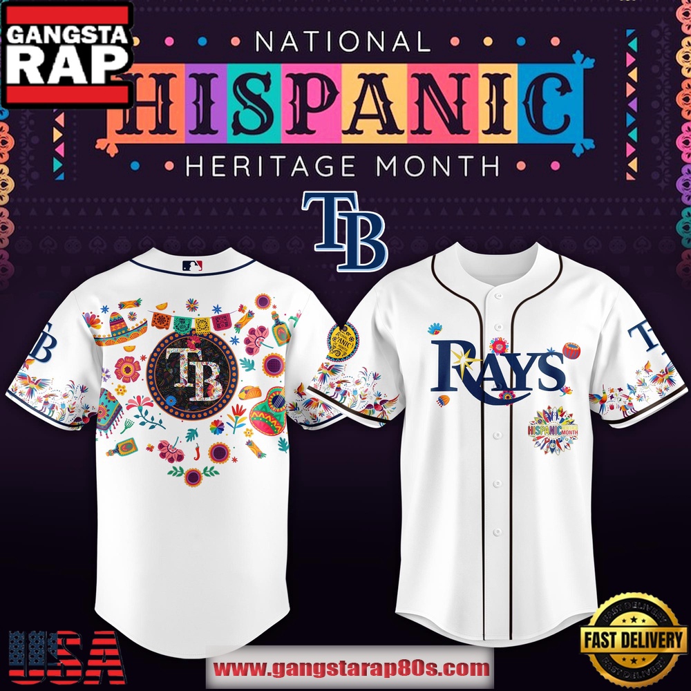 MLB Tampa Bay Rays X Hispanic Heritage Special Edition Baseball Jersey