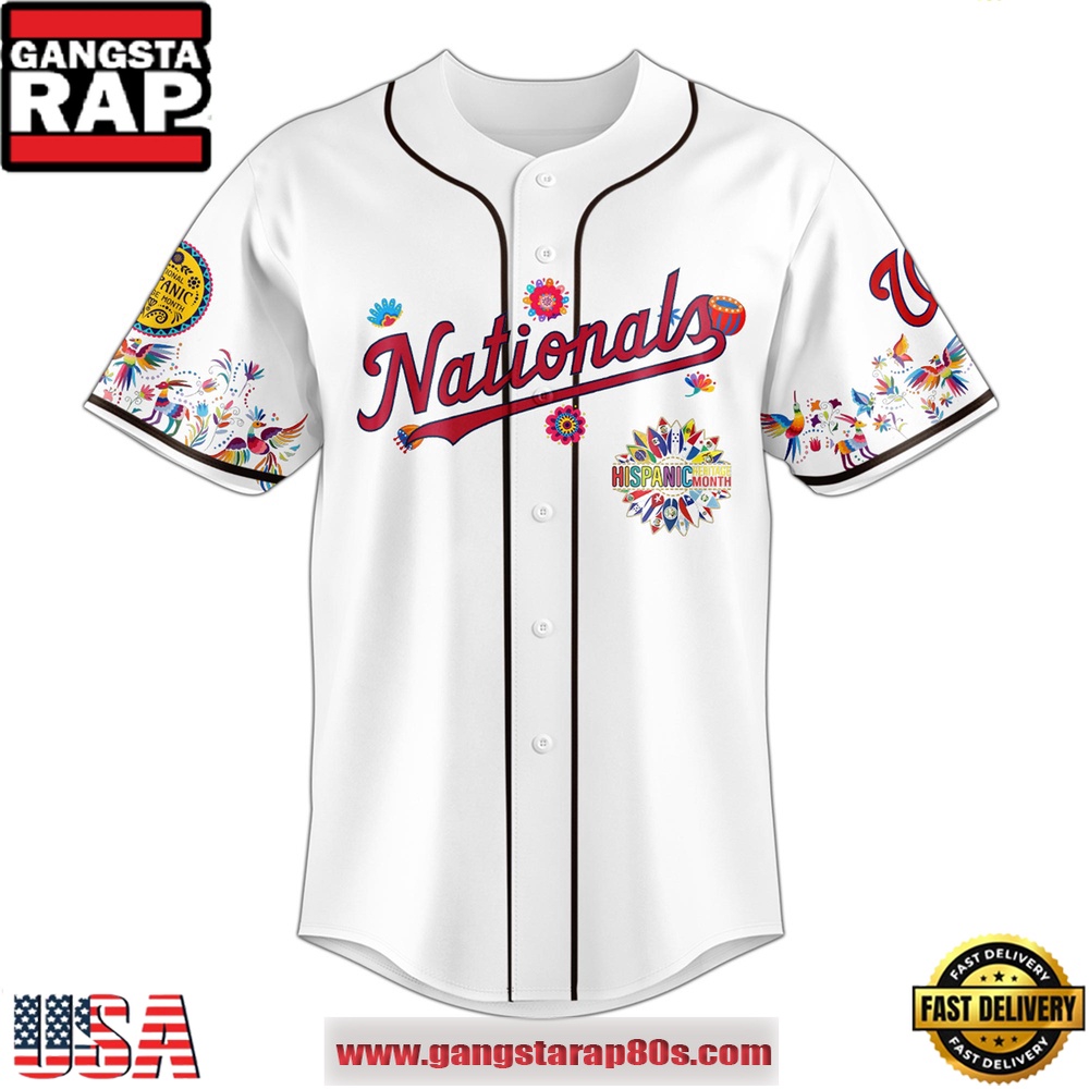 MLB Washington Nationals X Hispanic Heritage Special Edition Baseball Jersey