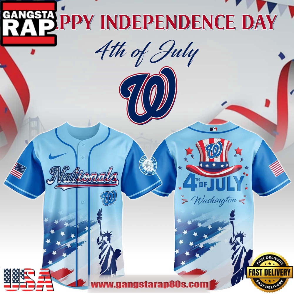 MLB Washington Nationals X Independence Day Special Edition Baseball Jerseys