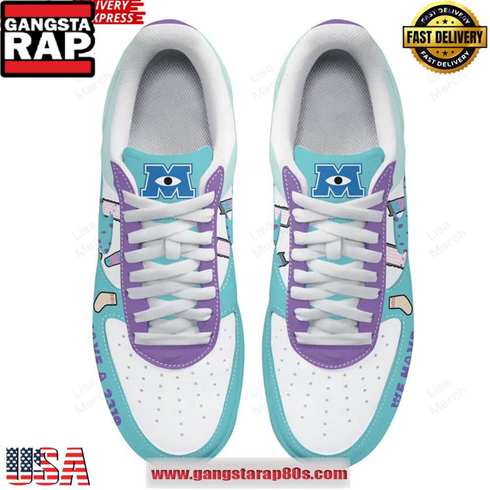 Monsters Disney Limited Edition Air Force 1 Running Sneakers Shoes Monsters Disney Limited Edition Air Force 1 Running Sneakers Shoes