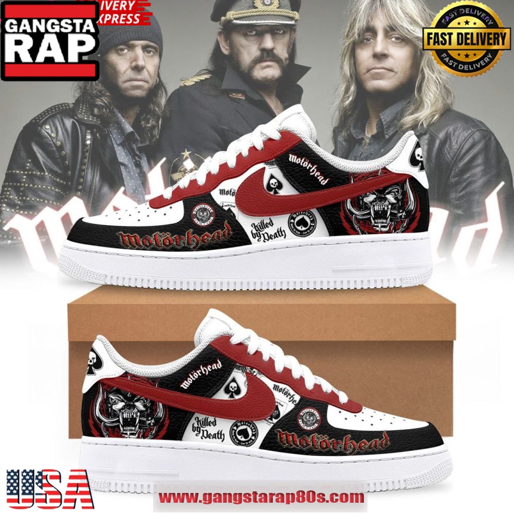 Motorhead Band Limited Edition Air Force 1 Shoes Running Sneakers Motorhead Band Limited Edition Air Force 1 Shoes Running Sneakers