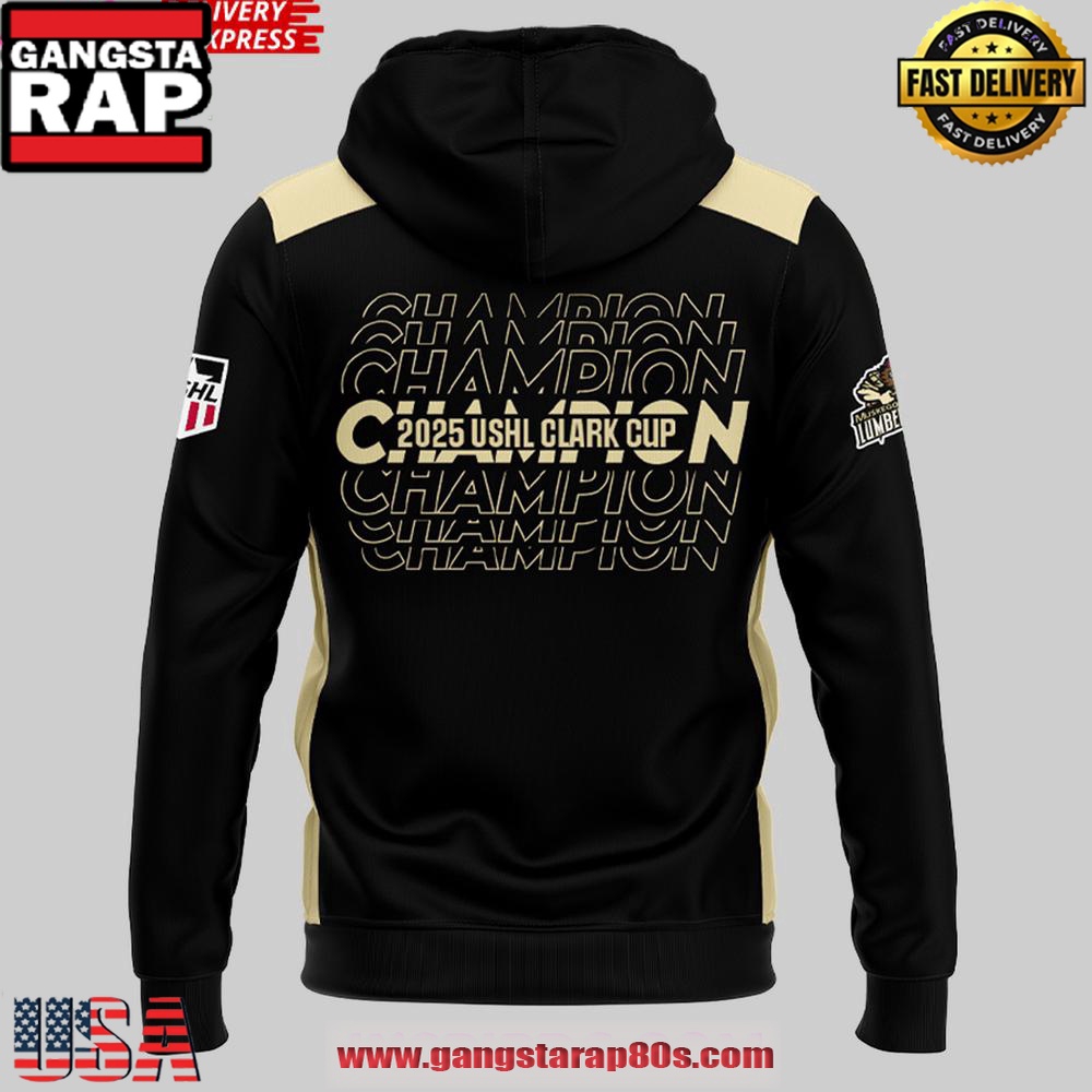 Muskegon Lumberjacks 2025 USHL Clark Cup Special Unisex Hoodie Muskegon Lumberjacks 2025 USHL Clark Cup Special Unisex Hoodie