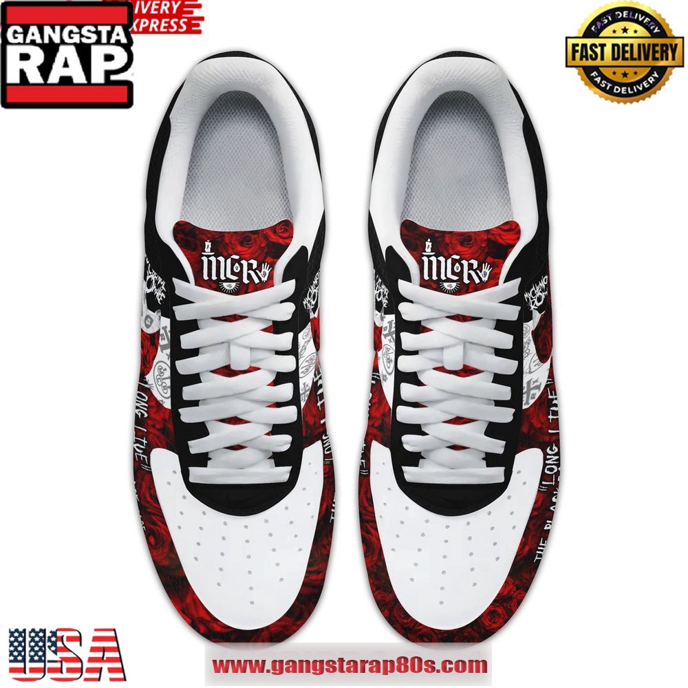 My Chemical Romance The Black Parade 2025 Air Force 1 Running Sneakers Shoes My Chemical Romance The Black Parade 2025 Air Force 1 Running Sneakers Shoes