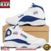 NBA Los Angeles Clippers White Blue Air Jordan 13 Shoes