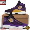 NBA Los Angeles Lakers Purple Black Air Jordan 13 Shoes Running Sneakers 1 NBA Los Angeles Lakers Purple Black Air Jordan 13 Shoes