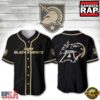 NCAA Army Black Knights Design Baseball Jersey 3 NCAA Army Black Knights Design Baseball Jersey