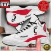 NCAA Cincinnati Bearcats Custom Name White Air Jordan 13 Shoes For Men And Women