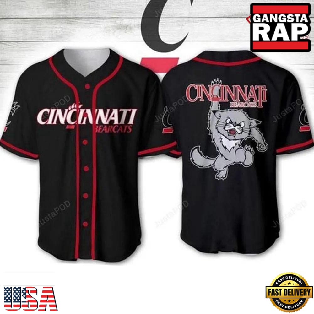 NCAA Cincinnati Bearcats Special Baseball Jersey