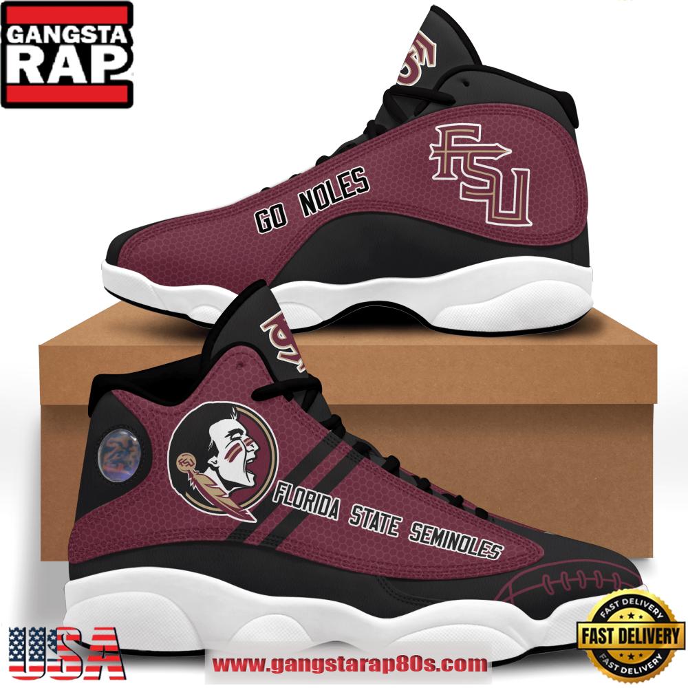 NCAA Florida State Seminoles Garnet Black Air Jordan 13 Shoes For Men Women
