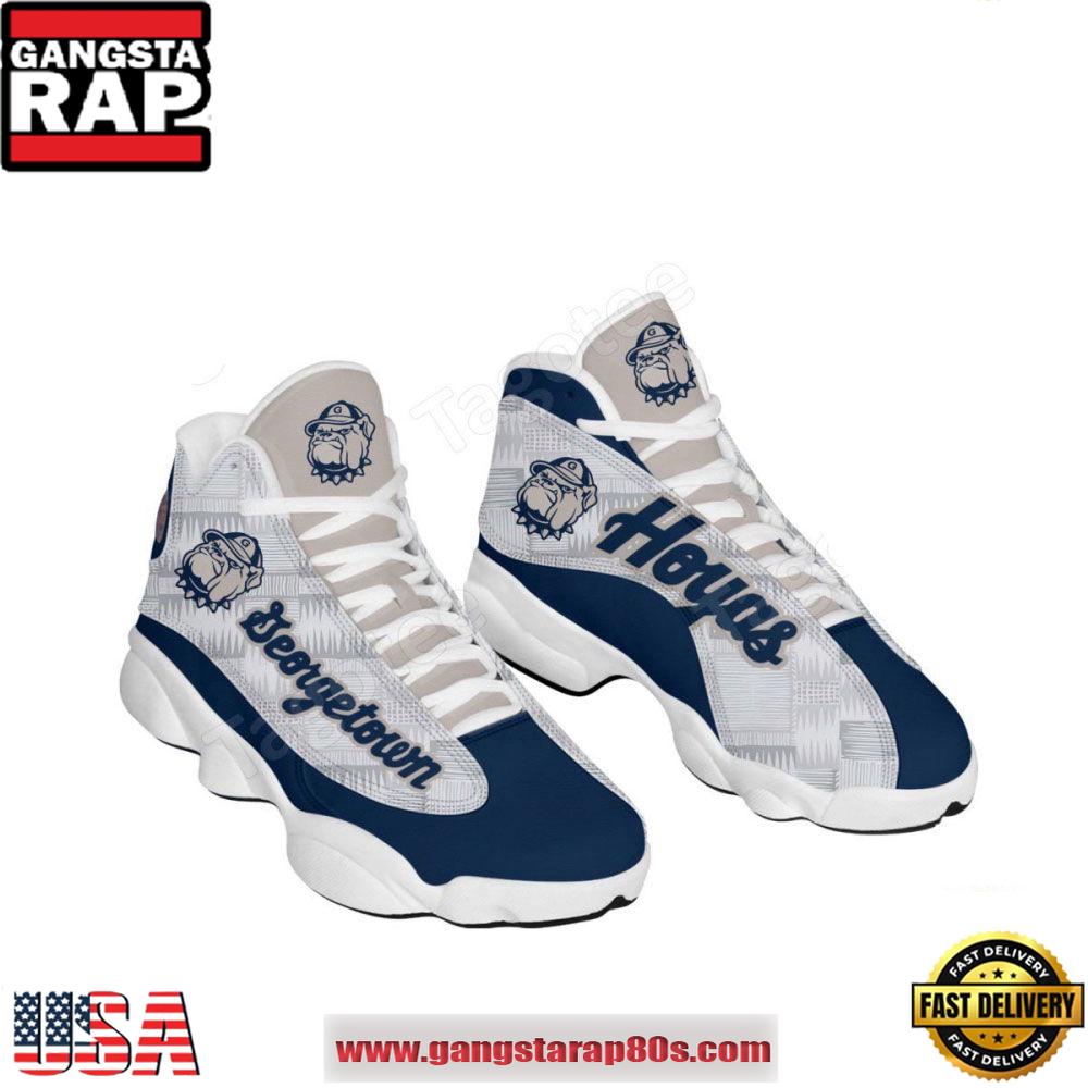 NCAA Georgetown Hoyas Logo Air Jordan 13 Shoes