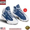 NCAA Penn State Nittany Lions Custom Name Blue White Air Jordan 13 Shoes Running Sneakers 3 NCAA Penn State Nittany Lions Custom Name Blue White Air Jordan 13 Shoes