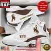 NCAA Wyoming Cowboys Custom Name White Air Jordan 13 Shoes Running Sneakers For Men And Women 2 NCAA Wyoming Cowboys Custom Name White Air Jordan 13 Shoes For Men And Women