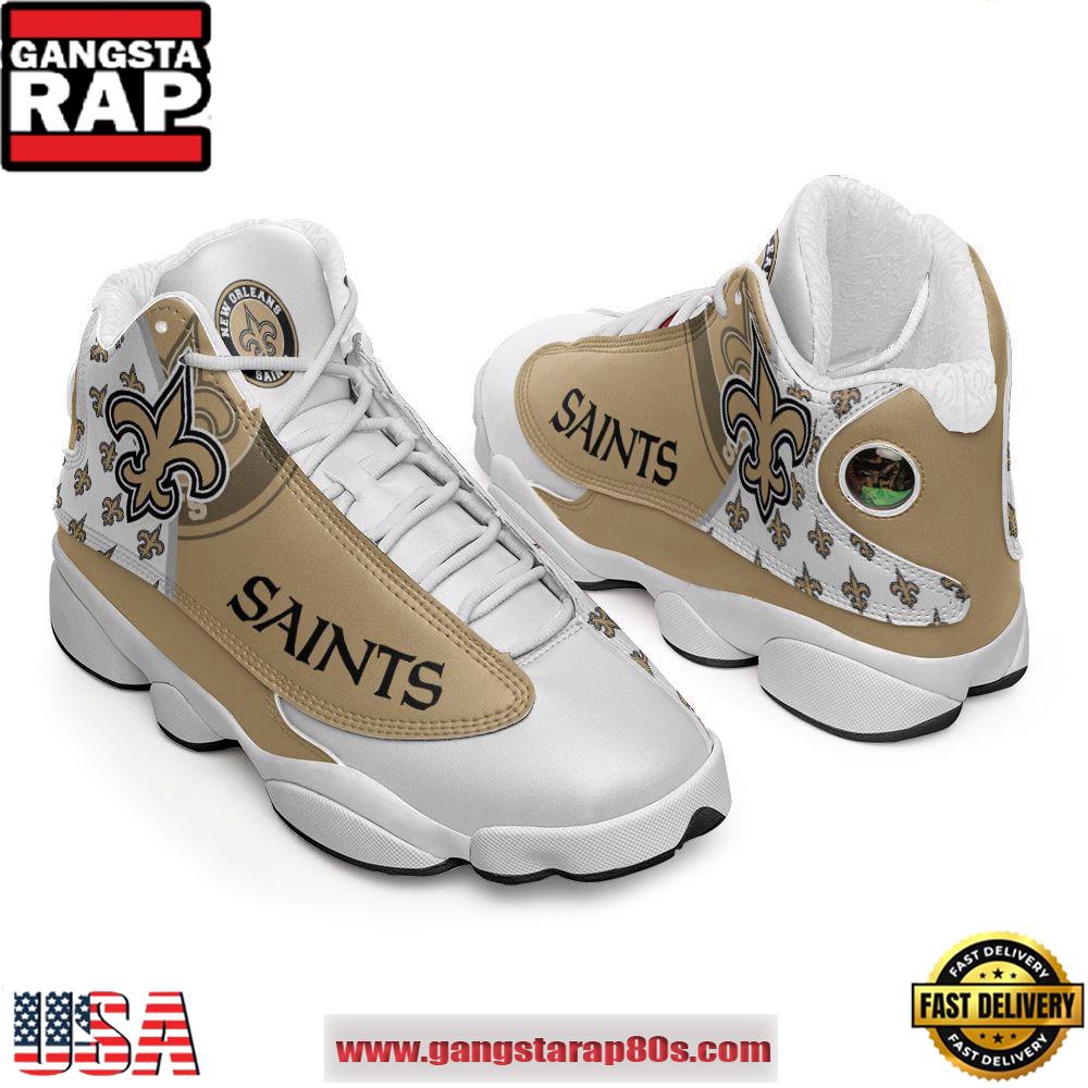 New Orleans Saints Edition Air Jordan 13 Sneakers