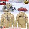 New Orleans Saints Snow 2025 Unisex Hoodie