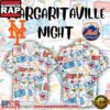 New York Mets Margaritaville Night Limited Edition Hot Summer Hawaiian Shirt