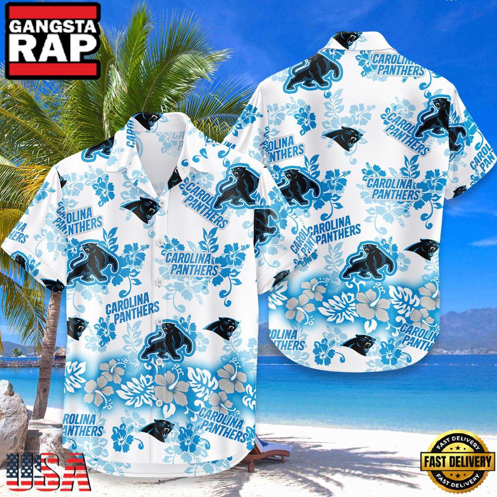 NFL Carolina Panthers New Design Hot Summer Hawaiian Shirt NFL Carolina Panthers New Design Hot Summer Hawaiian Shirt