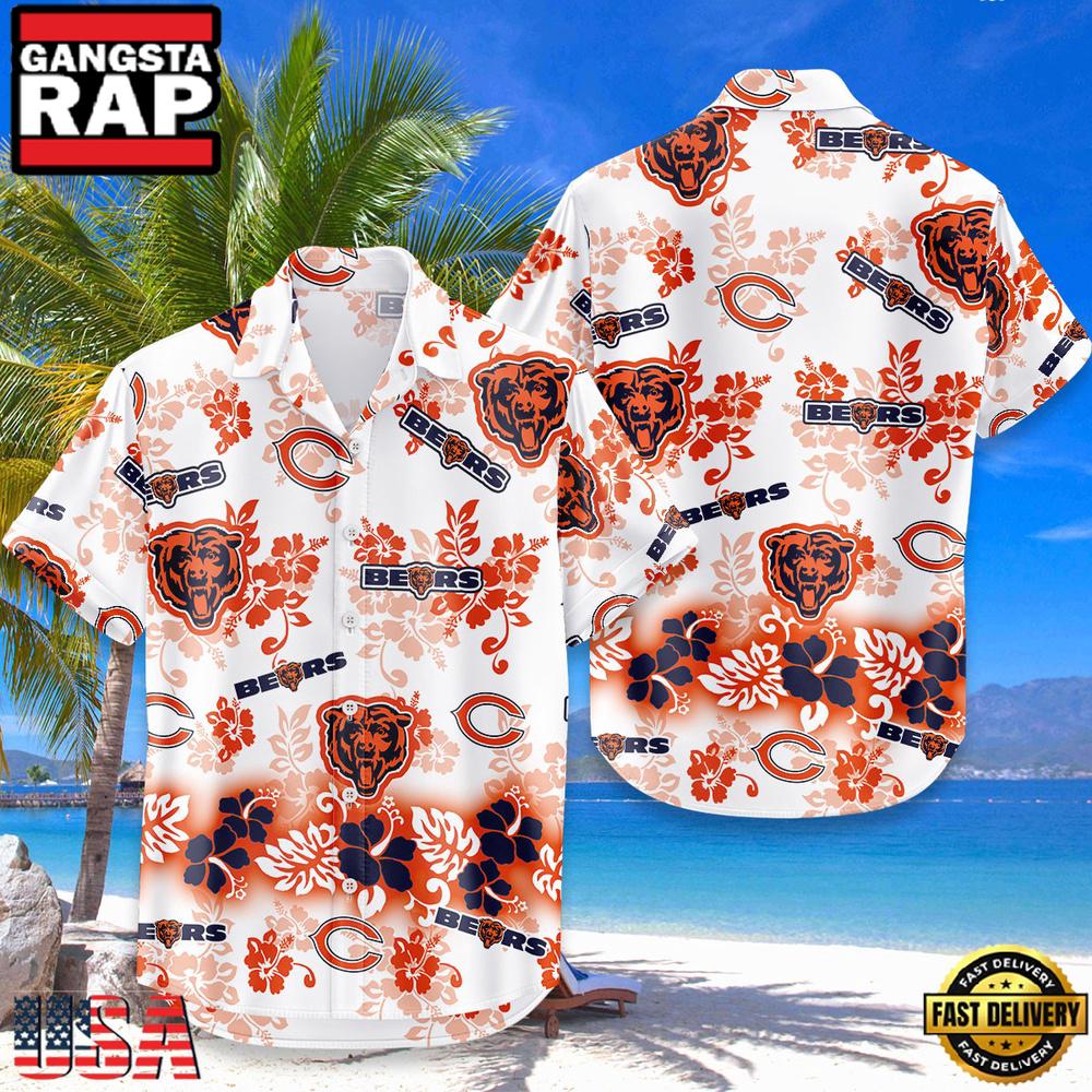 NFL Chicago Bears New Design Hot Summer Hawaiian Shirt NFL Chicago Bears New Design Hot Summer Hawaiian Shirt